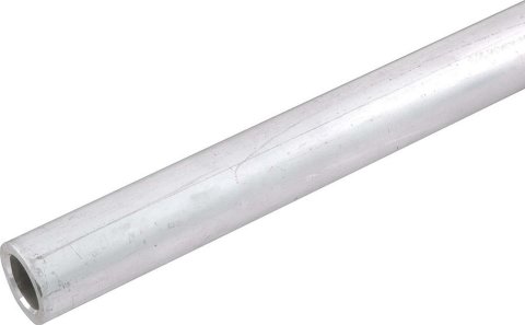 Allstar Performance Aluminum Suspension Tubes ALL56472 Threaded Tube, Tube, Aluminum, Clear Anodized, 72.0 in. Length, Each