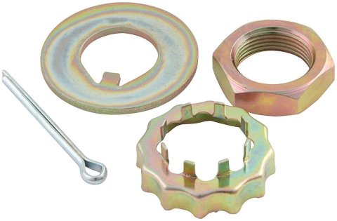 Allstar Performance Spindle Lock Nut Kits for 1974-1978 MUSTANG II, PINTO - ALL72161 Nut,, Ford Pinto/Mustang Kit