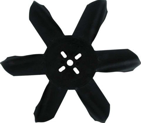 Allstar Performance Molded Nylon Fans ALL30091 Fan Blade, Lightweight, Nylon, Black, 14 in. Diameter, 5/8 in. Pilot, Each