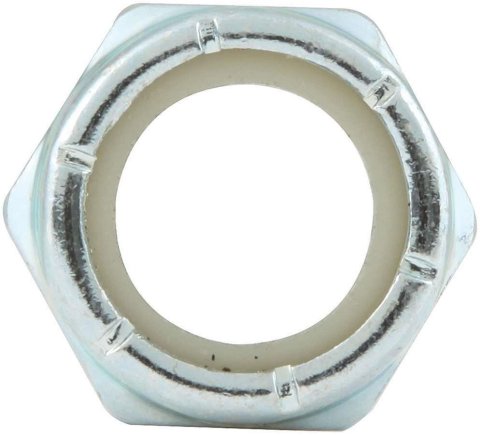 Allstar Performance Nylon Locking Hex Nuts ALL16075-10 Nuts, 5/8-18 in Threads, Thin with Insert, Set of 10