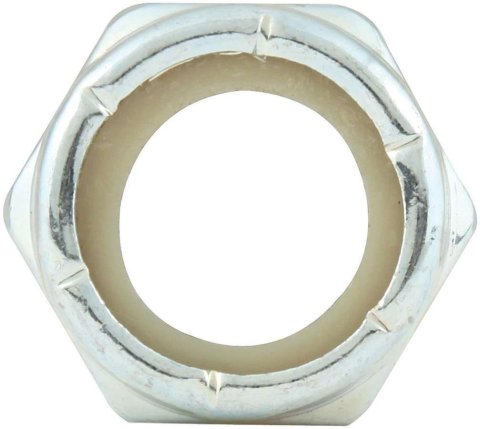 Allstar Performance Nylon Locking Hex Nuts ALL16076-10 Nuts, 3/4-16 in Threads, Thin with Insert, Set of 10