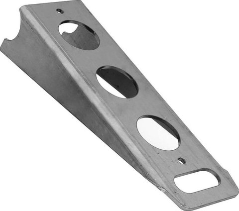 Allstar Performance Steering Column Brackets ALL52126 Mount, Steel, Bare, 10.000 in. Length, 3.187 in. Width, Each