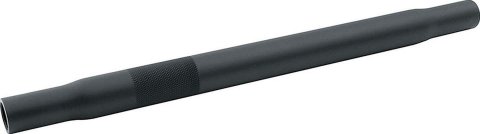 Allstar Performance Steel Suspension Tubes ALL57166 Threaded Tube, Tube, Swedged, 5/8-18 in. RH/LH Thread, Steel, Black Anodized, 11.0 in. Length, Each