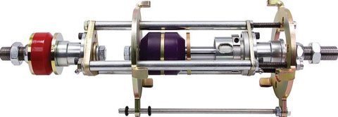 Allstar Performance Torque Links and Absorbers ALL56368 torque link uses a combination of coil spring poly bushings to absorb engine torque an