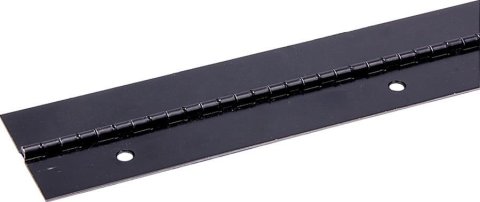 Allstar Performance Aluminum Body Hinges ALL23126 Hinge, Aluminum, Black, 2.00 in. Width Open, 36.00 in. Length, Each