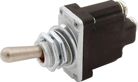 Allstar Performance Heavy-Duty Toggle Switches ALL80177 Switch, Heavy-Duty, Toggle, Constant, Steel/Plastic, 20 Amps, Each