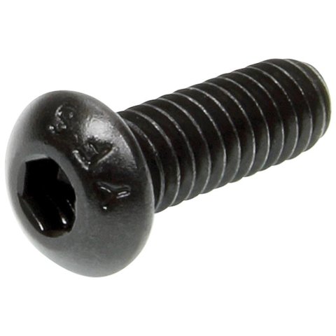 Allstar Performance Button Head Bolts ALL16940 Bolt, Head, Steel, Black, 1/4 in.-20 Thread, 0.500 in. Underhead Length, Set of 25