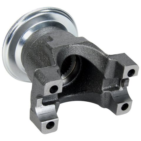 Allstar Performance Pinion Yokes ALL68377 Yokes, Ford 9 in. Yoke, 28-Spline, Bolt-on, Cast Steel, Spicer 1330 U-Joint, 3 5/8 in. Width, 1.125 in. Cap Diameter, Each