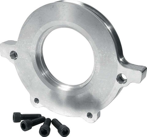 Allstar Performance Small Block Rear Main Seal Adapters ALL26126 Adapter, Billet Aluminum, 1 to 2-Piece Style, Chevy, Gen I, Kit