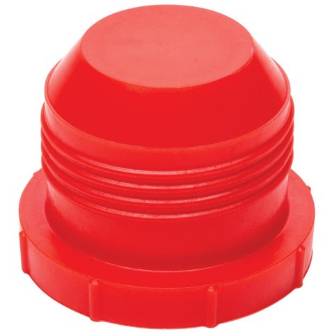Allstar Performance AN Plug Fittings ALL50817 Plugs, Plastic, Red, -16 Male, Set of 10
