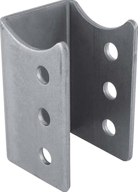 Allstar Performance Stock Trailing Arm Brackets ALL60050 Bracket, Steel, Natural, Each