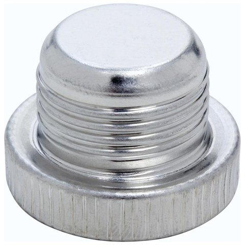 Allstar Performance AN Plug Fittings ALL50836 Plugs, Aluminum, Natural, -12 Male, Set of 10