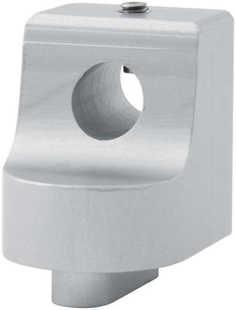 Allstar Performance Throttle Bracket Replacement Ends ALL54268 Cable Bracket, End, Aluminum, Silver, Morse, Each