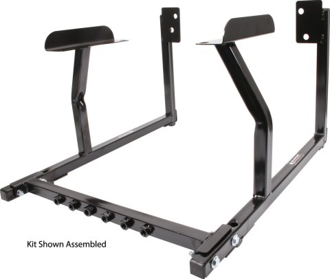 Allstar Performance Heavy-Duty Engine Cradles ALL10148 Cradle, Steel, Black Powdercoated, Ford, Each