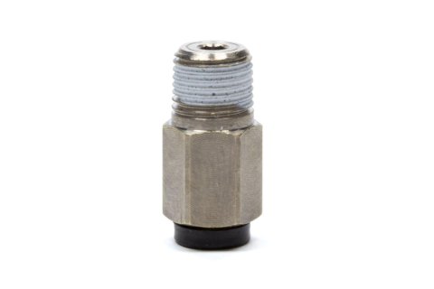 Allstar Performance Brake Fittings ALL48020 Hose End, Brass, Straight, Male 1/8 in. NPT, to 3/16 in. Nylon Line, Each