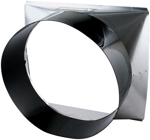 Allstar Performance Fan Shrouds ALL30116 Shroud, Aluminum/Plastic, Natural, 17 in. Maximum Diameter, fits Howe 28 in.Wide Radiator, Each