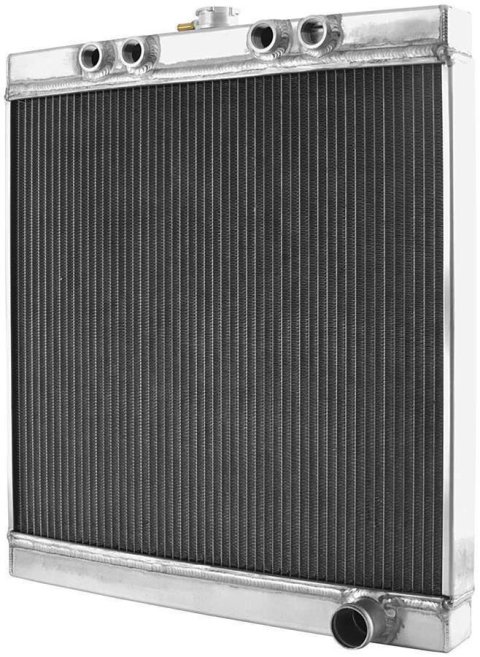 Allstar Performance Sprint Radiators ALL30028 Radiator, Sprint, Downflow, Aluminum, Natural, 20 in. Width, 22 in. Height, 2 in. Thick, Each