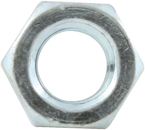 Allstar Performance Standard Hex Nuts ALL16002-50 Nuts, 3/8 in.-16 Threads, Steel, Zinc Plated, Set of 50