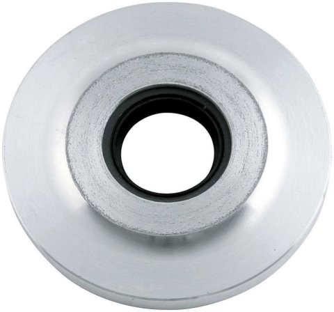 Allstar Performance Timing Cover Replacement Components ALL90088 Cam Seal Plate, 2.382 in, Aluminum, Silver, Dart Small Block, Each