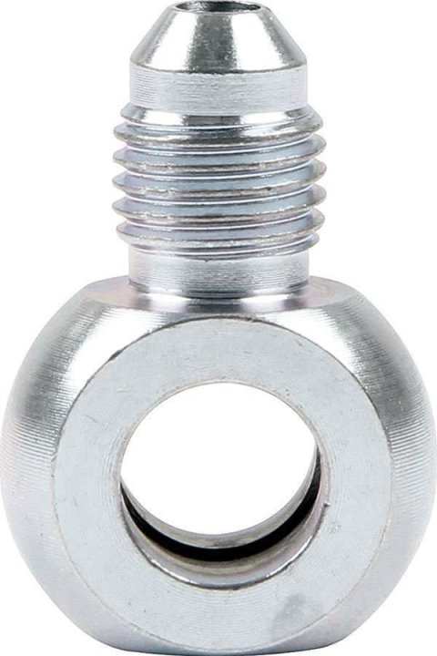 Allstar Performance Brake Fittings ALL50068 Fitting, Brake, Male -4 AN to Banjo 10mm, Steel, Pair