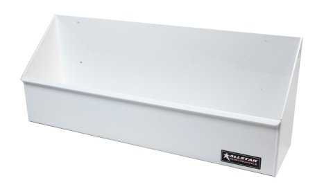 Allstar Performance Oil Bottle Shelves ALL12268 Trays mount to shop or trailer wall and measure 4-1/2 in deep making them perfectly sized to hold most quart bottles