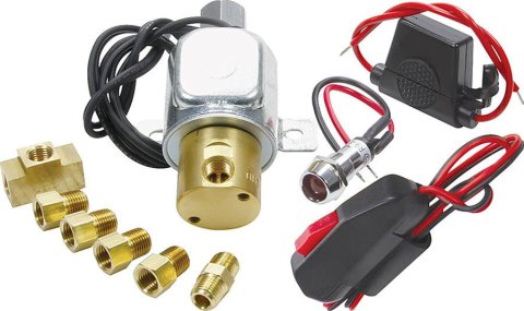 Allstar Performance Electric Line Lock Kits ALL48012 Kit, 3/16 in. Inlet/Outlet Size, Fitting, Type, Kit