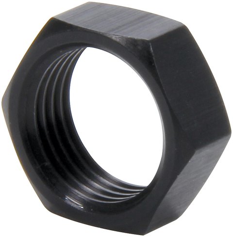 Allstar Performance Thin O.D. Jam Nuts ALL18289-50 Nut, 3/4-16 in, LH Thread, Aluminum, Set of 50