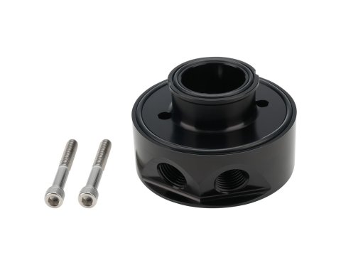 Allstar Performance Oil Filter Adapters ALL92022 Remote Cooler, SBC Remote Cooler Sandwich Adapter