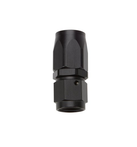 Allstar Performance Hose Ends ALL49312 Fitting, End, Straight, -6 AN to -6 AN Female, Aluminum, Black, Each