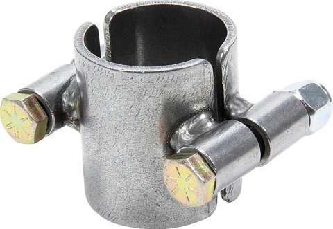 Allstar Performance Roll Bar Tube Clamps ALL14483 Clamps, Clamps, 1.50 in. Tube, 2.00 in. Diameter, 3/8 in. Grade 8 Bolts, Nyloc Nuts, Steel, Natural, Each