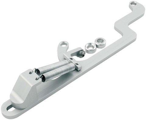 Allstar Performance Throttle Return Spring Brackets ALL54201 Bracket, Billet Aluminum, Natural, Spring, 4500, Each