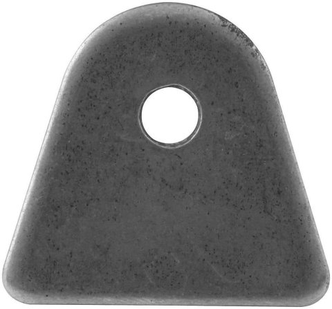 Allstar Performance Chassis Tabs ALL60012 Tabs, Mild Steel, 0.125 in. Thick, 0.250 in, Hole, Set of 4