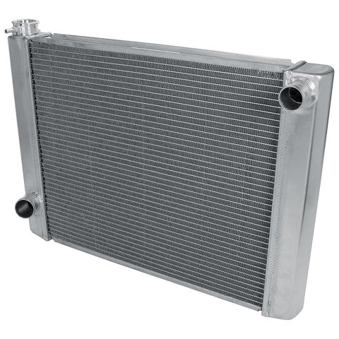 Allstar Performance Aluminum Radiators ALL30022 Radiator, Aluminum, Natural, 26 in. Wide, 19 in. High, Ford, Mopar, Each