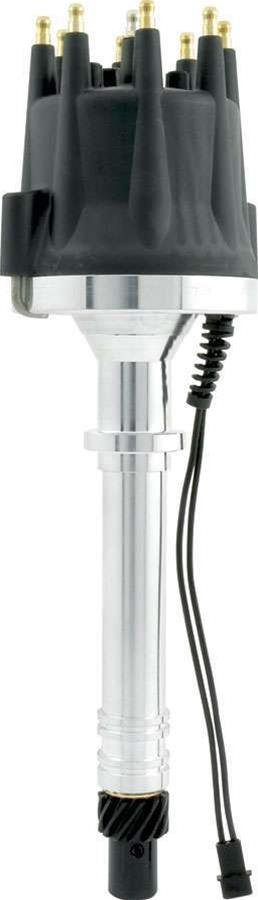 Allstar Performance High Distributors ALL81220 Distributor, HEI, Magnetic Pickup, Mechanical Advance, Black Cap, Chevy, Each
