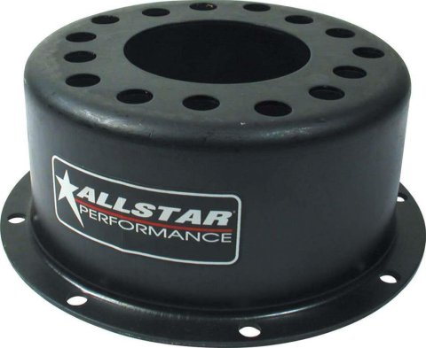 Allstar Performance Stamped Steel Rotor Hats ALL42120 Brake Hat, Steel, Black, 5 x 4.50/4.75/5.00 in. Bolt Patterns, 3 in. Offset, Each