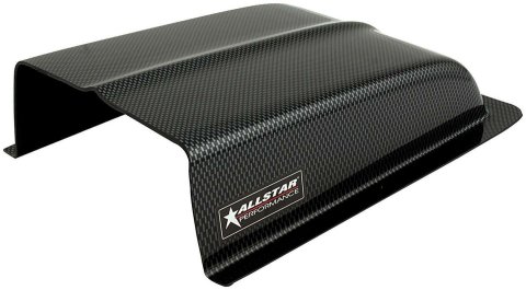 Allstar Performance Oil Cooler Scoops ALL23228 Scoop, Plastic, Black, 7 in. Width, 11 in. Length, 3 in. Height, Each