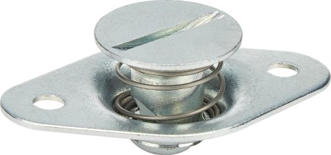 Allstar Performance Flush Head Self-Ejecting Button Fasteners ALL18992 Complete Fastener, Fastener, Quick Fasteners, Steel, Cadmium Plated, 0.400 in Length, Set of 50