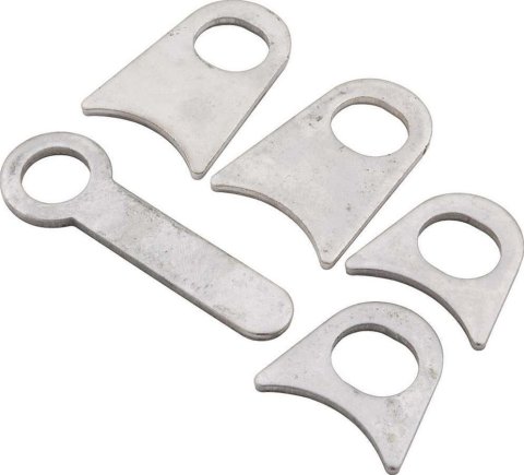 Allstar Performance Replacement Window Net Mounting Tabs ALL99071 Tab, Net, Steel, Natural, Weld-On, Pair