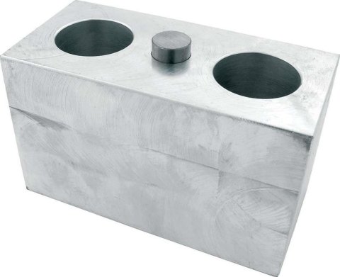 Allstar Performance Lowering Blocks ALL56065 Block, Aluminum, 3 in. Thick, 2.5 in. wide, 5 in. Long, 5/8 in, Pin Diameter, Each