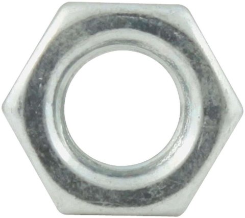 Allstar Performance Standard Hex Nuts ALL16051-10 Nuts, Hex, Steel, Zinc Plated, 5/16- 24 in. Fine Thread, Set of 10