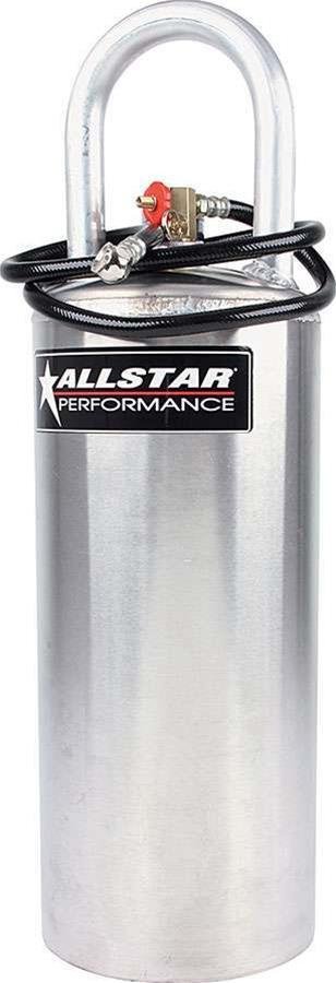 Allstar Performance 2.8 Gallon Air Tank ALL10532 Tank, Vertical, 2.75 Gallons Volume, Aluminum, Polished, Each