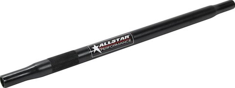 Allstar Performance Steel Suspension Tubes ALL57068 Threaded Tube, Tube, Swedged, 1/2-20 in. RH/LH Thread, Steel, Black Anodized, 12.0 in. Length, Each