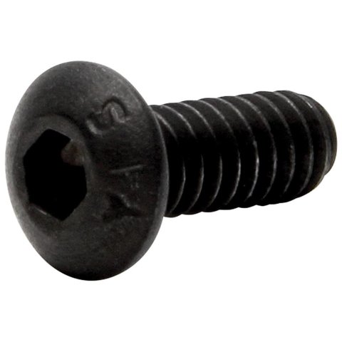 Allstar Performance Button Head Bolts ALL16938 Bolt, Head, Steel, Black, 10-24 Thread, 0.500 in. Underhead Length, Set of 25