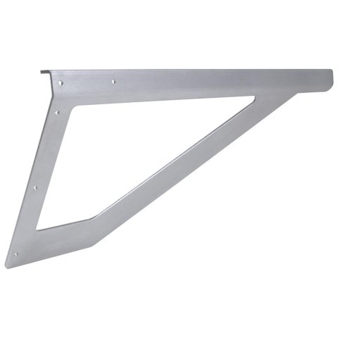 Allstar Performance Rear T-Bar Breakaways ALL23255 Chassis Tabs, Breakaways, Body Mount Bracket Style, Aluminum, Natural, 0.125 in. Thickness, 20.00 in. Width, Each