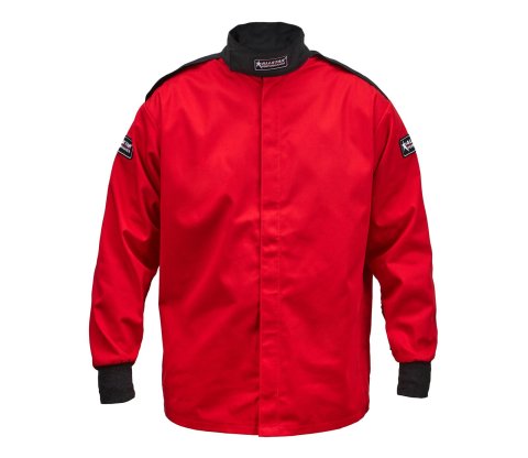 Allstar Performance Single-Layer Driving Jackets ALL931171 Jacket, SFI 3.2A/1, Single Layer, Pyrovatex, Red, Small, Each