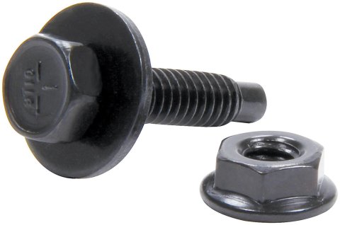 Allstar Performance Body Bolt Kits ALL18560-50 Bolts, Mount Type, Steel, Black Oxide, 1/4 in.-20 Thread, 1 1/8 in. UHL, Set of 50