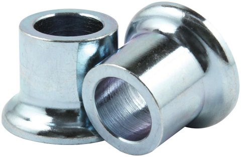 Allstar Performance Tapered Spacers ALL18574 Spacers, Steel, 0.740 in. to 0.995 in. Outside Diameter, 0.500 in. Inside Diameter, 0.750 in. Length, Pair