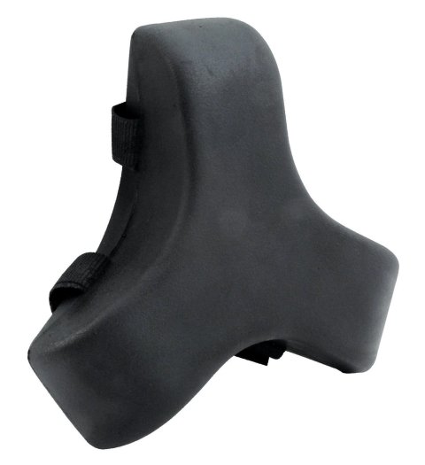 Allstar Performance Steering Wheel Pads ALL52322 Pad, Black, 3-Spoke, 3 in. Diameter, 2 in. Thick, Each