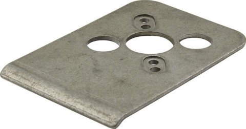 Allstar Performance Quick-Turn Fastener Mounting Brackets ALL19384 Quick Fasteners, Weld Plate, Brackets, Steel, Set of 10