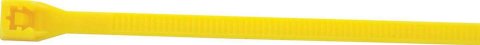 Allstar Performance Nylon Tie Wraps ALL14136 Zip Ties, Wire Ties, Nylon, Yellow, 7.250 in. Length, Set of 100